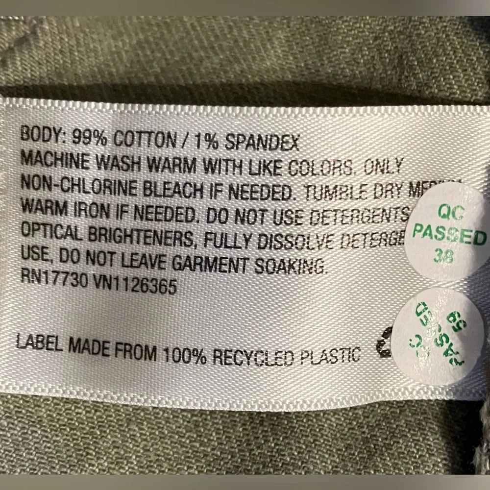 Dusty Olive Shorts-Women’s 14/32 - Picture 8 of 8